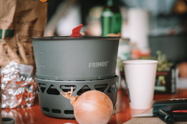 Primus Primetech Set Gaskocher im Einsatz