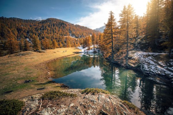 einsames tal in italien valle maira 12387