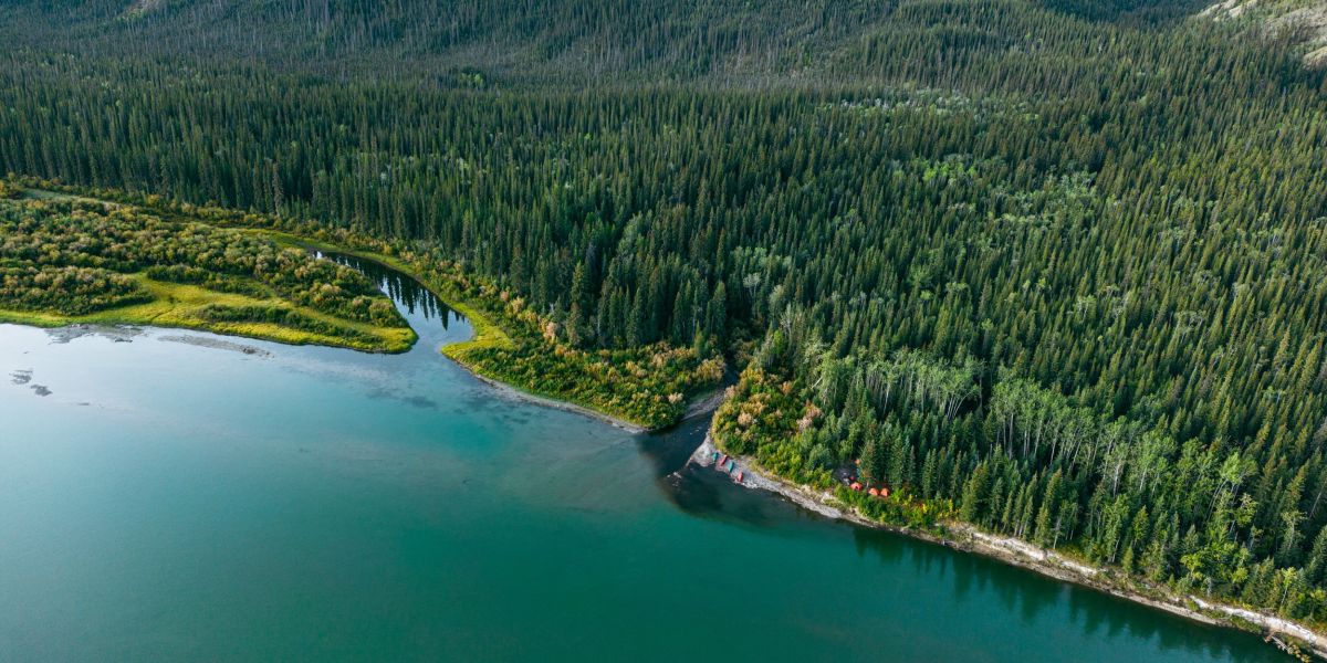Jutzler Bergold paddeln auf dem YUKON 8