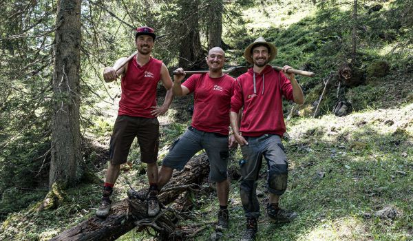 trail crew davos klosters mountainbike alps epic trail Tom Jutzler 2024 Davos 87