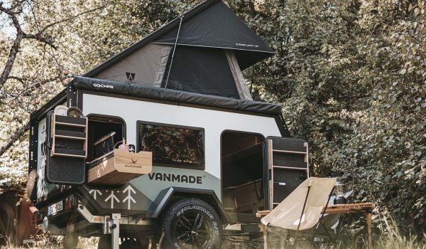Kuckoo Camper Max Projekt gemeinsam draussen Frontansicht