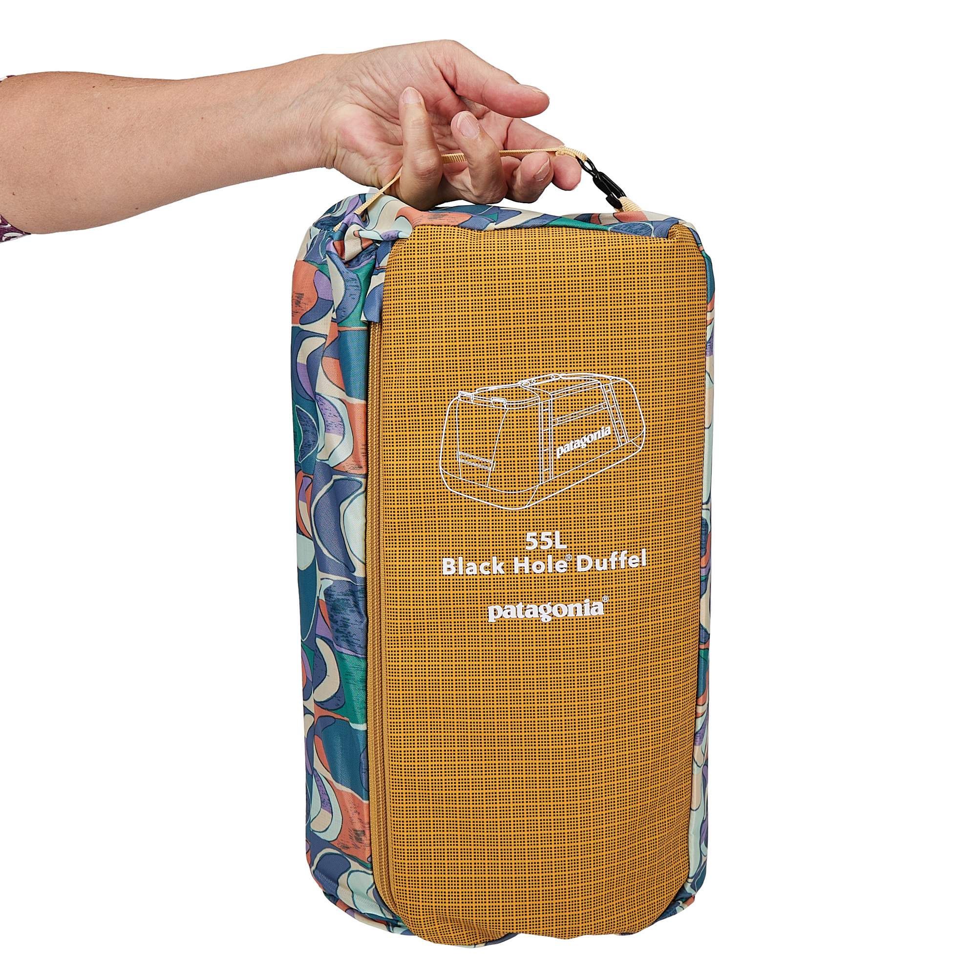 Globetrotter black hole duffel 55l patagonia 24