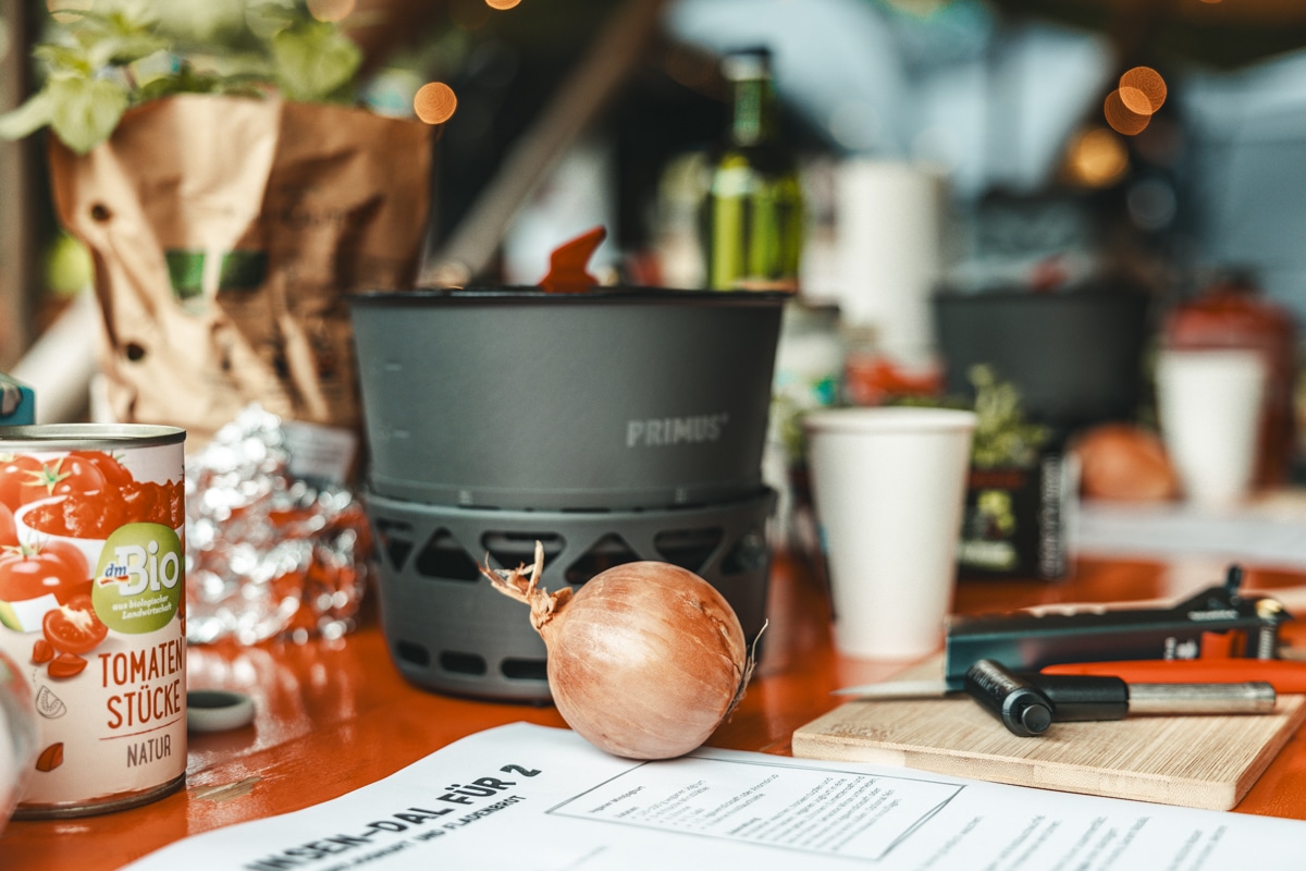 Primus Gaskocher für schnelle Outdoor Rezepte