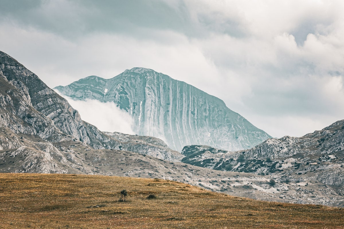 Bergkette im Durmitor Nationalpark