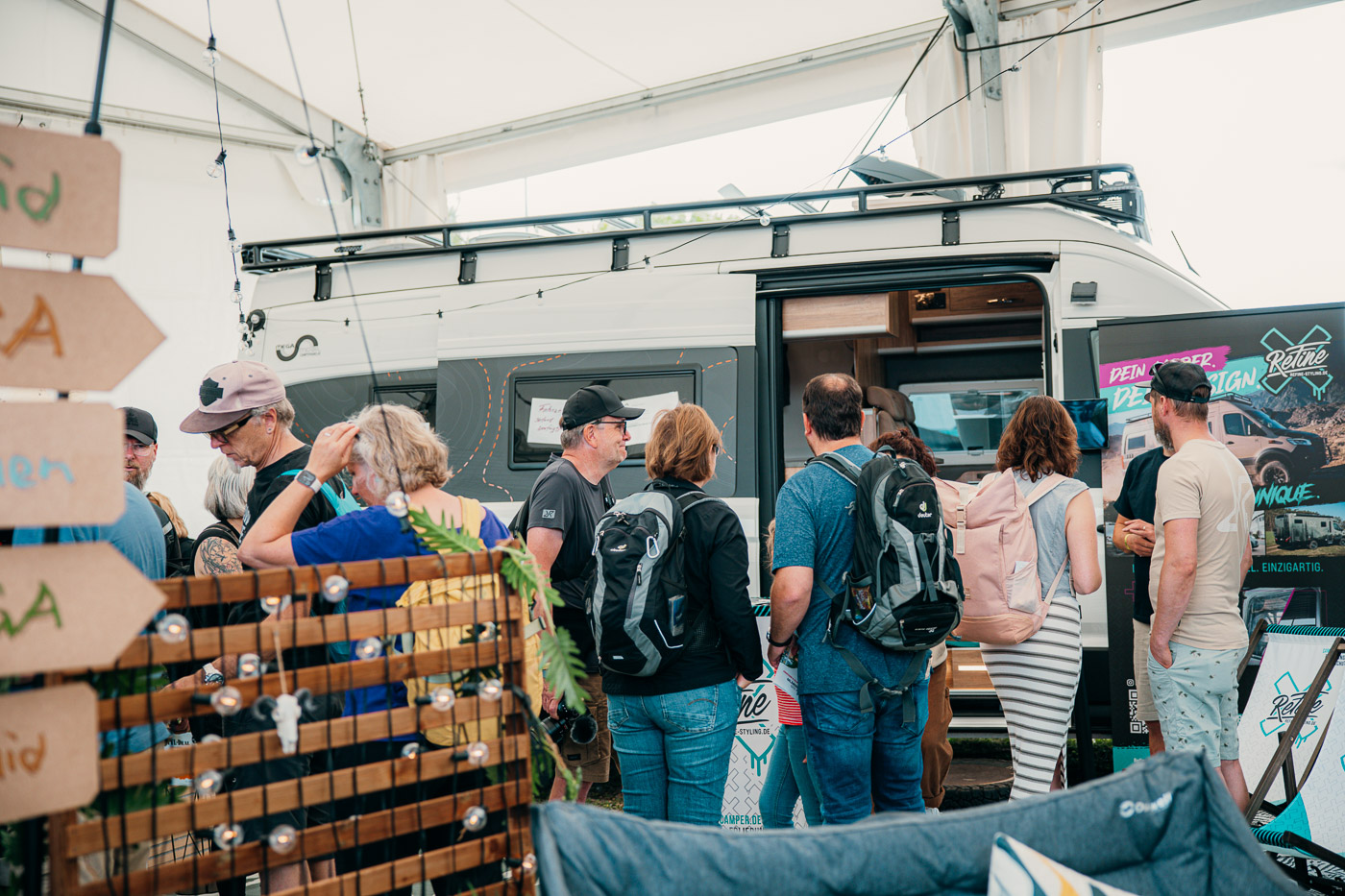 Abenteuer & Allrad 2026 Besucher in der Lounge