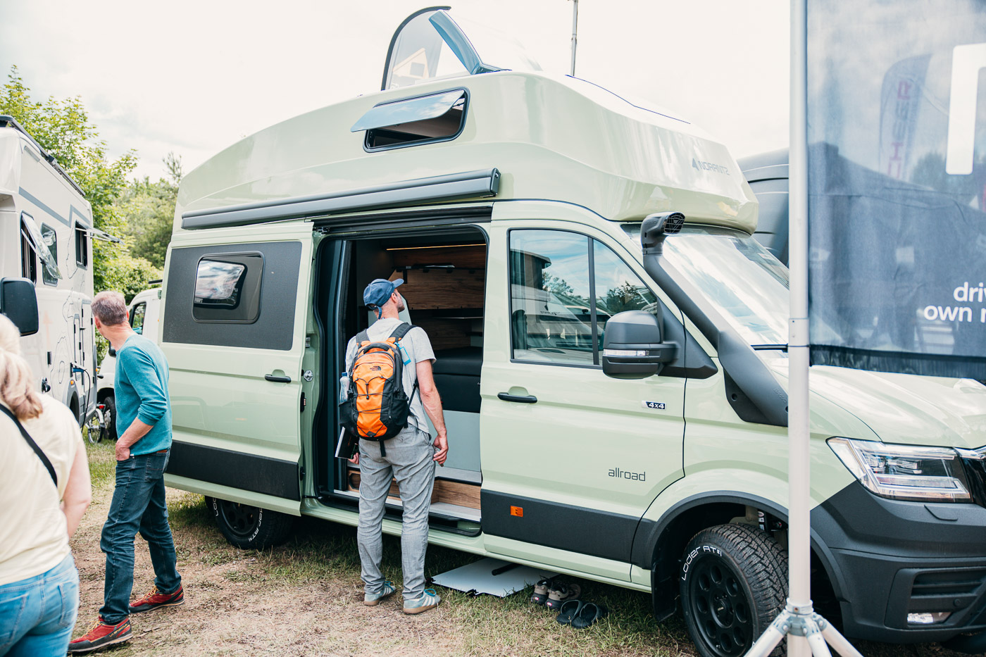 Abenteuer & Allrad 2026 Norantz 4x4 MAN TGE Seitenansicht