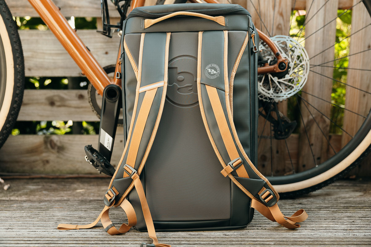 Big Agnes Causeway 28L im Alltag mit Gravelbike