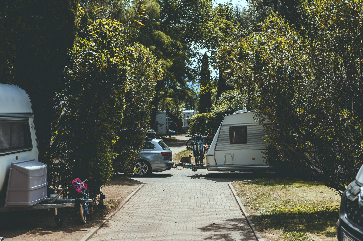 Camping Boom in Europa Campingplatz am Lago Maggiore