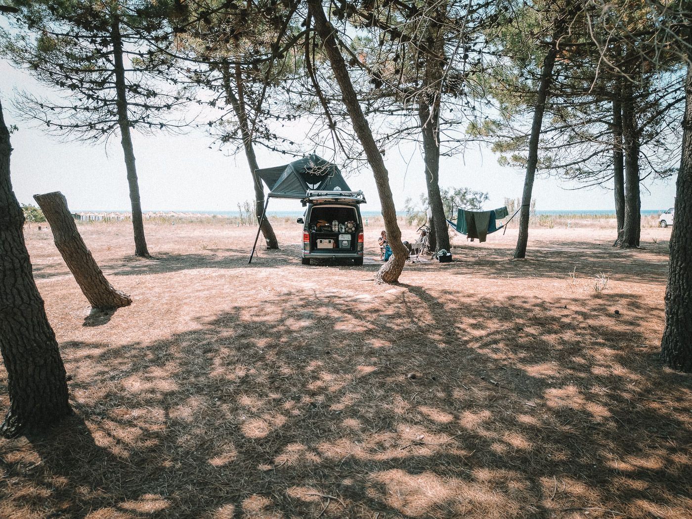 Camping in Montenegro am Strand