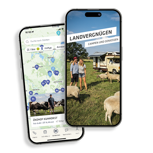 Landvergnügen App Mockup