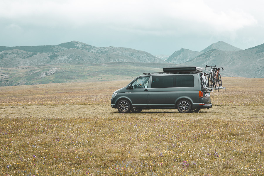 RoofSpace 2 auf VW Bus Durmitor Montenegro