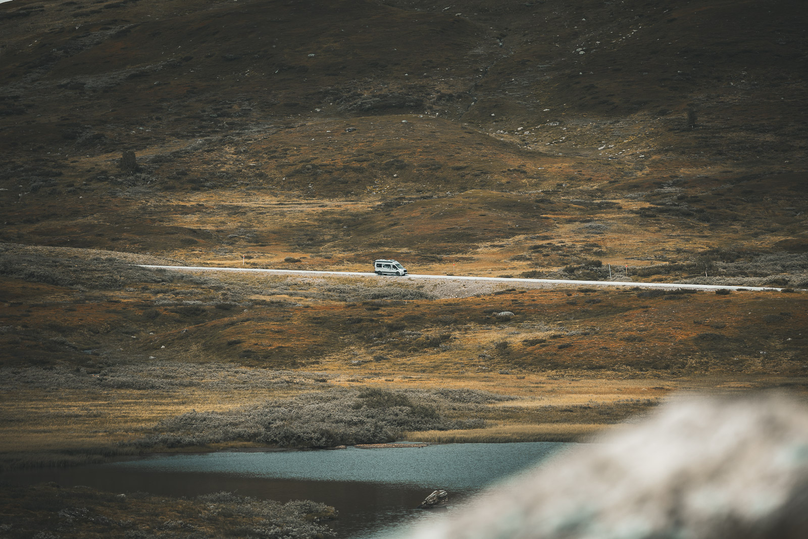 Sunlight IBEX 603 D in der Ferne auf der Wilderness Road