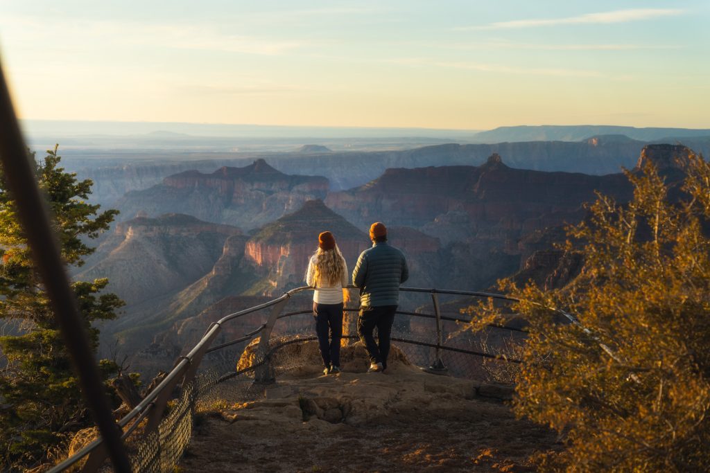 Sonnenaufgang am Point Imperial: Der North Rim des Grand Canyon ist 2026 wieder geöffnet