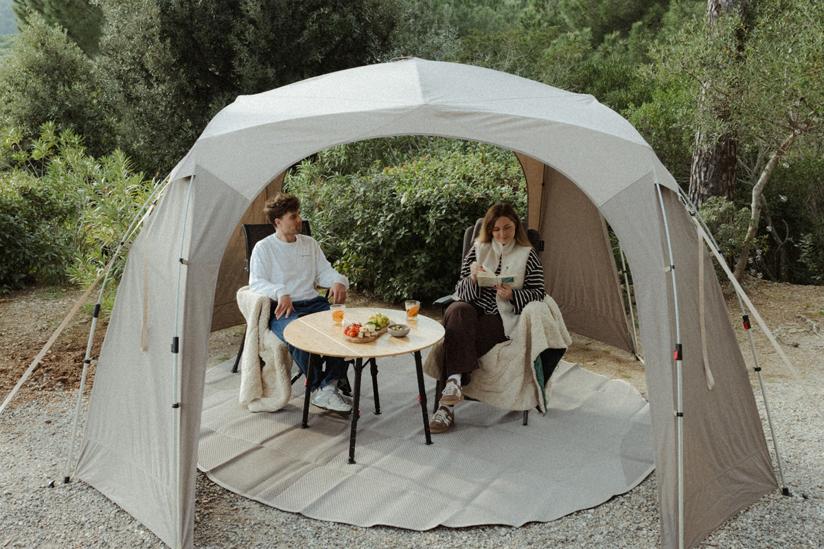 qeedo Quick Space Pure und Quick Kimmy beim Camping