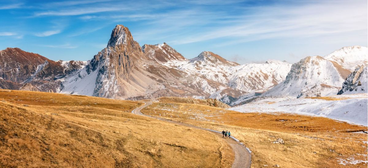 einsames tal in italien valle maira