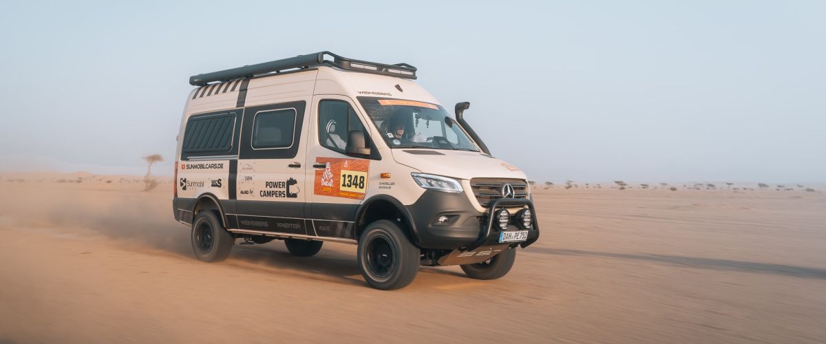WEINSBERG X-PEDITION bei der Dakar Classic 2026
