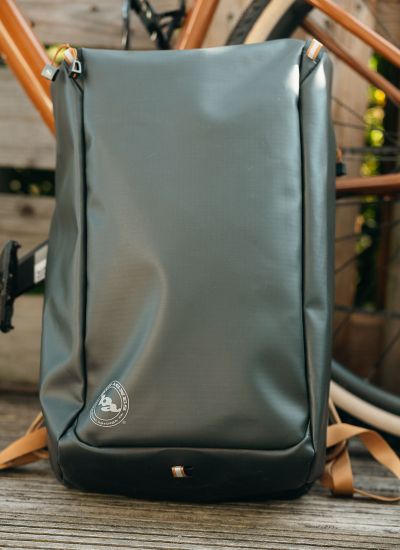 Big Agnes Causeway Fronansicht mit Fahrrad