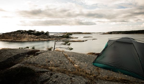 Big Agnes Sarvis VST 3 Blick auf den Schärengarten im Nationalpark