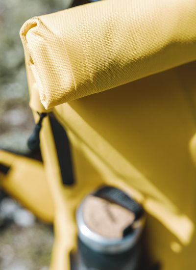BTWIN Fahrrad Rucksack Speed 900 Rolltop Detail