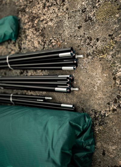 Big Agnes Sarvis VST3 Aufbau Gestänge Ultraleichtzelt