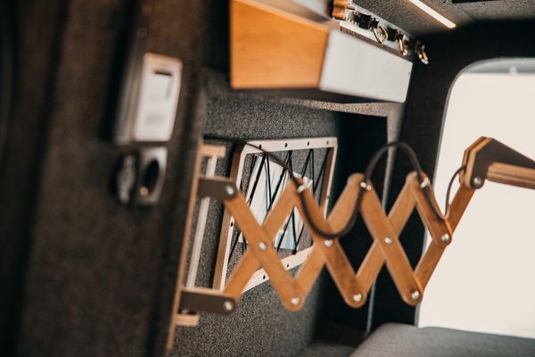 Campany Vans Innenausbau mit Beleuchtung