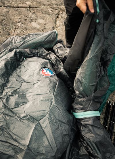 Big Agnes Sarvis VST3 Aufbau Ultraleichtzelt
