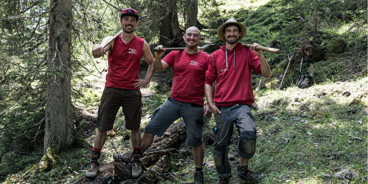 trail crew davos klosters mountainbike alps epic trail Tom Jutzler 2024 Davos 87