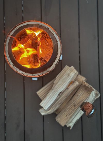 Solo Stove Mesa XL auf tisch