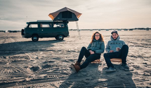 Camp'n'Connect Gründer Rabea und Timo