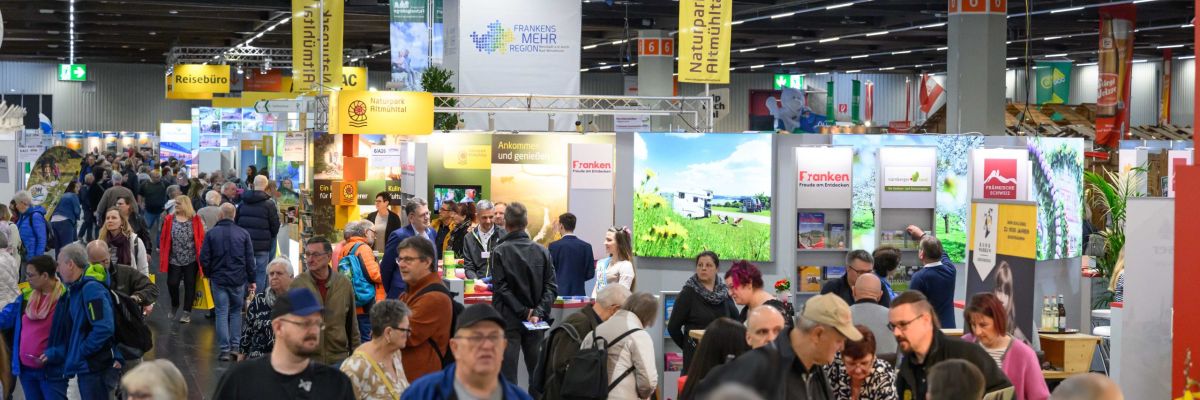 Freizeitmesse Nürnberg Messegeschehen Foto Timm Schamberger
