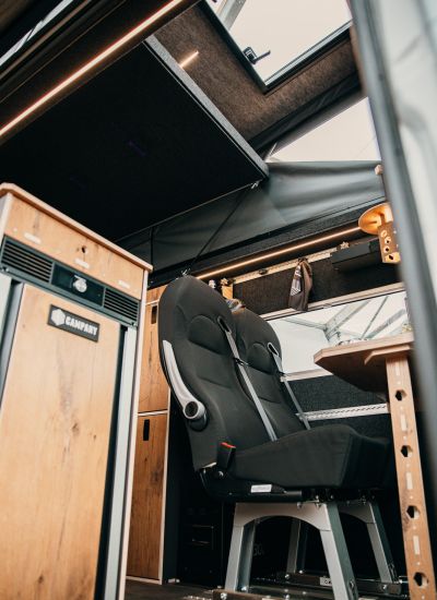 Campany Vans Sitzgruppe im MB Sprinter